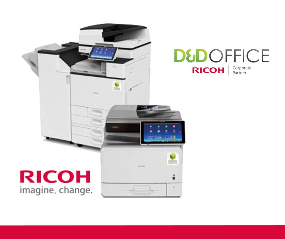 Leasing van multifunctioneel kopieertoestel professionele printer van Ricoh in België Wallonië Vlaanderen Brussel