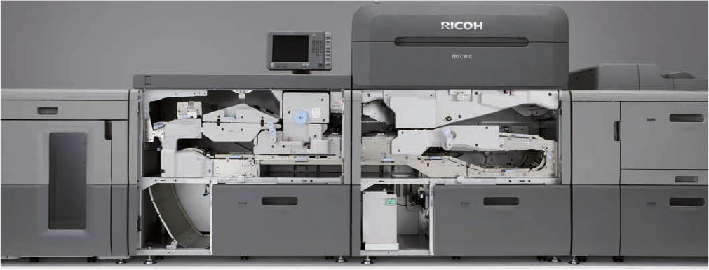 Ricoh Pro C9100 / C9110 inside